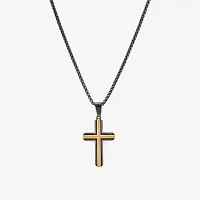 Stainless Steel Cross 4-pc. Jewelry Set