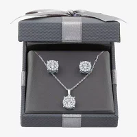 Diamond Blossom 1 CT. T.W. Lab Grown White Diamond Sterling Silver Round 2-pc. Jewelry Set