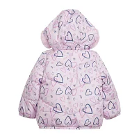 Carter's Baby Unisex Water Resistant Heavyweight Hearts Snow Suit