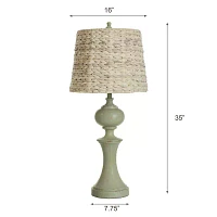 Stylecraft Basilica Sky 16" W Table Lamp