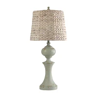 Stylecraft Basilica Sky 16" W Table Lamp