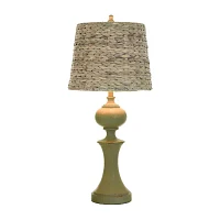 Stylecraft Basilica Sky 16" W Table Lamp