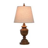 Stylecraft 12 W French Oak Table Lamp