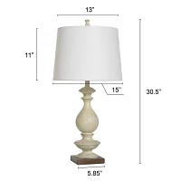Stylecraft 31" Rivers Table Lamp