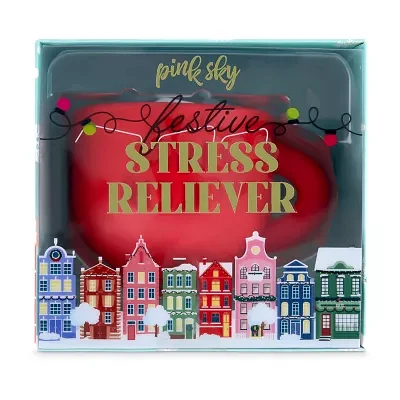 Pink Sky Hot Cocoa Stress Reliever Ball Gift