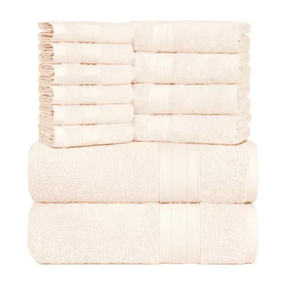 Trident Soft Comfort 12-pc. Solid Bath Towel Set