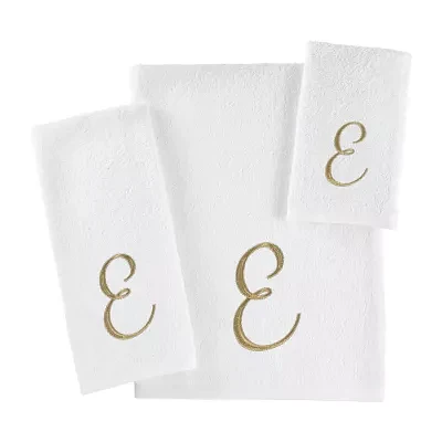 Avanti Monogram 3-pc. Bath Towel Sets