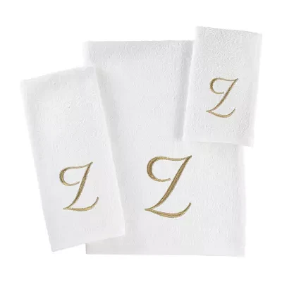 Avanti Monogram 3-pc. Bath Towel Set