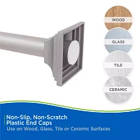 Kenney Twist & Fit No Tools 42-72 IN Adjustable Tension Shower Curtain Rod