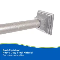 Kenney Twist & Fit No Tools 42-72 IN Adjustable Tension Shower Curtain Rod