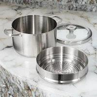 BergHOFF Leo Graphite Recycled 18/10 Stainless Steel 3-pc. Steamer Set