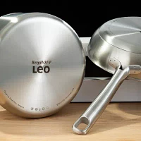 BergHOFF Leo Graphite Recycled 18/10 Stainless Steel 5-pc. Cookware Set