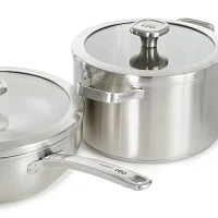 BergHOFF Leo Graphite 4-pc. Stainless Steel Dishwasher Safe Cookware Set