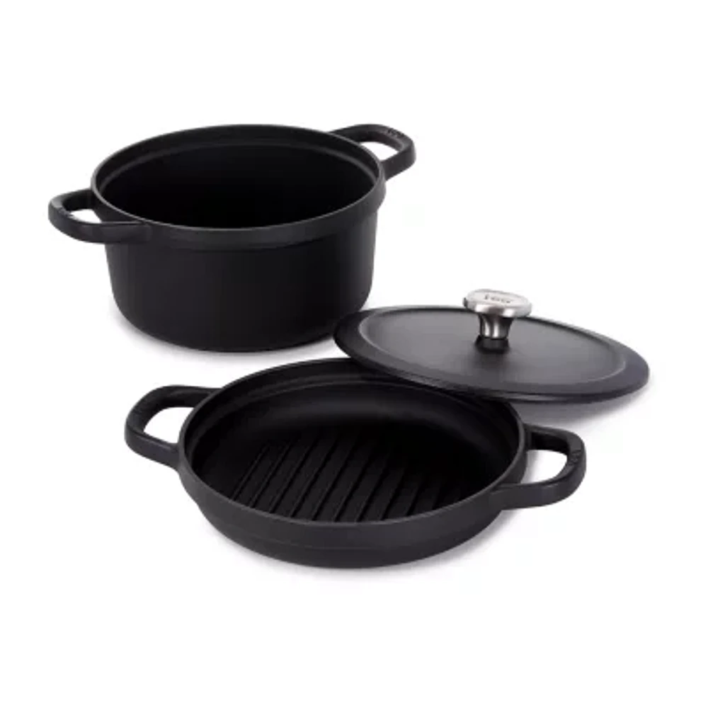 BergHOFF Leo Graphite 3-pc. Cast Iron Cookware Set