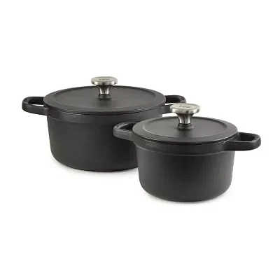 BergHOFF Leo Graphite 4-pc. Cast Iron Cookware Set