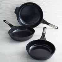 BergHOFF Leo Phantom Ceramic Non-Stick 3-pc. Frypan Set