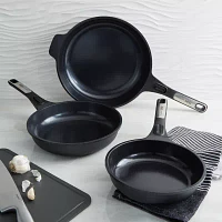 BergHOFF Leo Phantom Ceramic Non-Stick 3-pc. Frypan Set