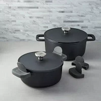 BergHOFF Leo Phantom Ceramic Non-Stick 4-pc. Stockpot Set