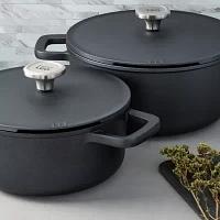 BergHOFF Leo Phantom Ceramic Non-Stick 4-pc. Stockpot Set