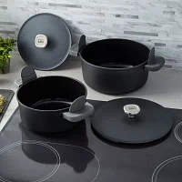 BergHOFF Leo Phantom Ceramic Non-Stick 4-pc. Stockpot Set