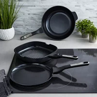 BergHOFF Leo Phantom Ceramic Non-Stick 3-pc. Cookware Set