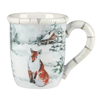 Certified International Winter's Frost 4-pc. Coffee Mug