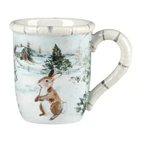 Certified International Winter's Frost 4-pc. Coffee Mug