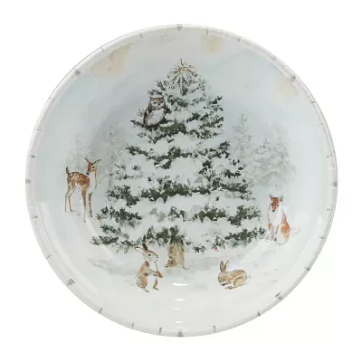 Certified International Winter's Frost Serving Bowl