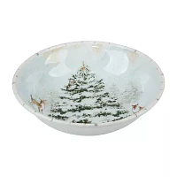 Certified International Winter's Frost Serving Bowl