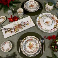 Certified International Winter's Forest 2-pc. Melamine Chip + Dip Set