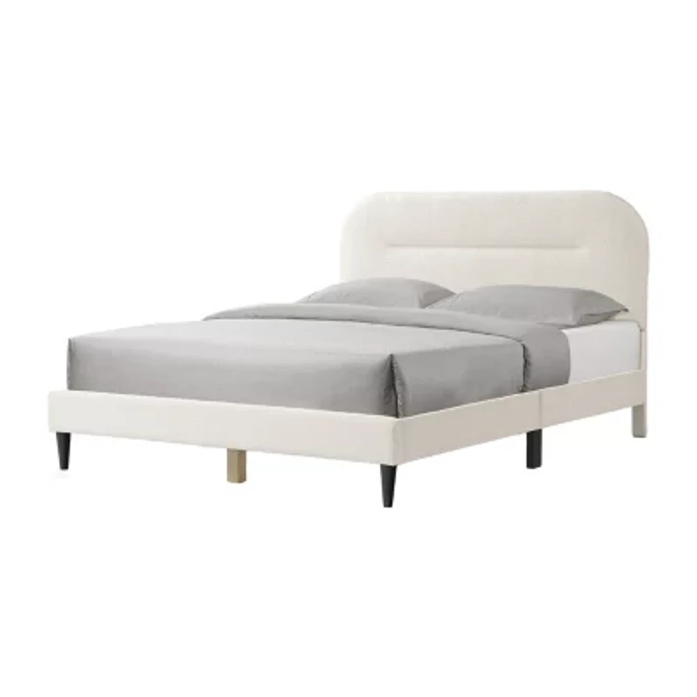 Lumi Upholstered Panel Queen Bed