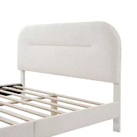 Lumi Upholstered Panel Queen Bed