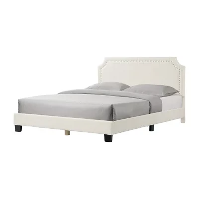 Lumi Nailhead Queen Bed