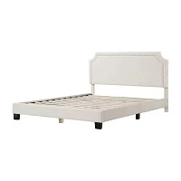 Lumi Upholstered Panel Queen Bed