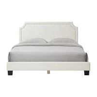 Lumi Upholstered Panel Queen Bed