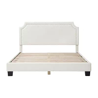 Lumi Upholstered Panel Queen Bed