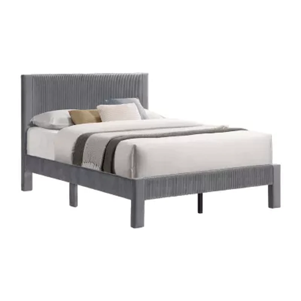 Roco Upholstered Panel Bed