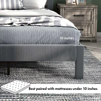 Roco Upholstered Panel Bed