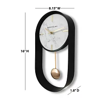 Westclox Analog Modern Pendulum Wall Clock