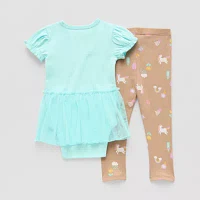 Okie Dokie Baby Girls 2-pc. Pant Set