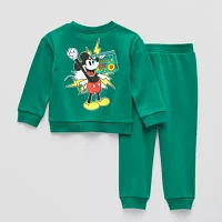 Toddler Boys 2-pc. Fleece Mickey Mouse Pant Set