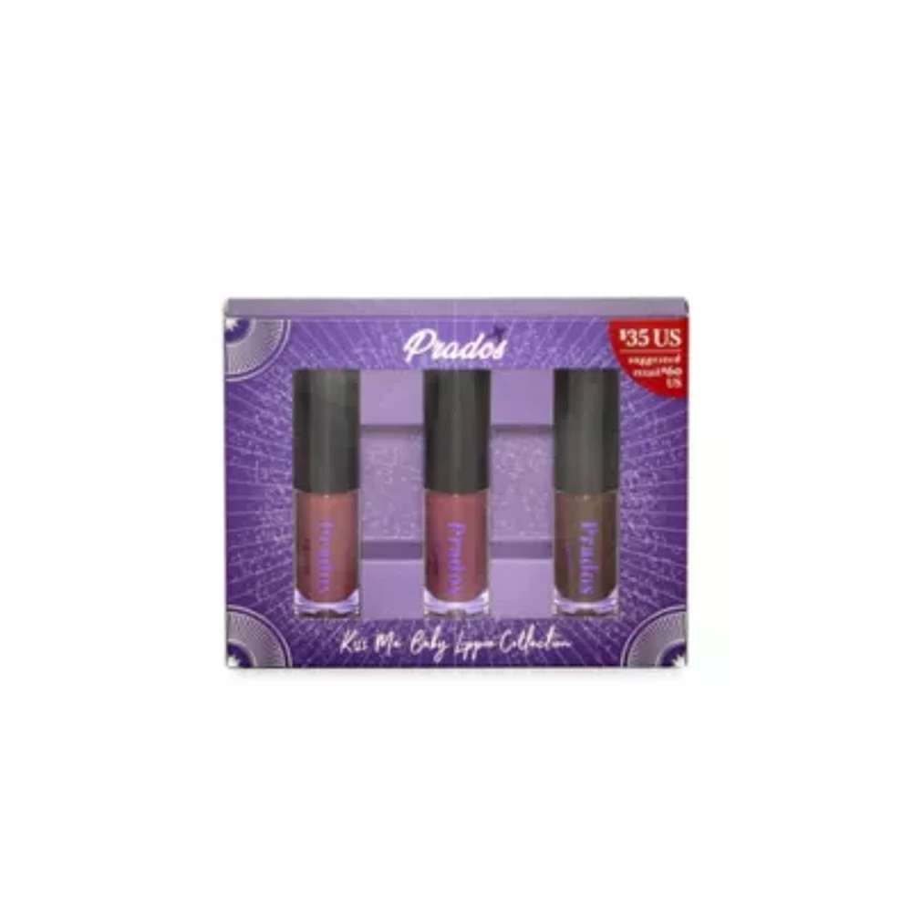 Prados Beauty Kiss Me Baby Holiday Lippie Collection ($60 Value)