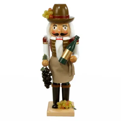 Kurt Adler 15" Wine Farmer Nutcracker