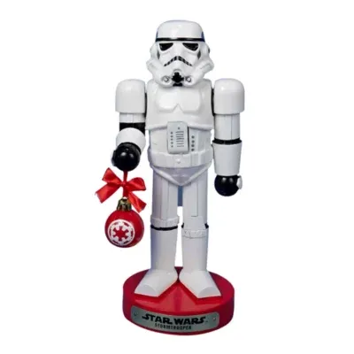 Kurt Adler Star Wars™ 9.5" Stormtrooper With Ball Ornament Nutcracker