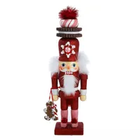 Kurt Adler 12" Hollywood™ Gingerbread With Cookie Hat Nutcracker