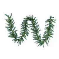 Kurt Adler 9-Foot Pre-Lit Designer Classic Green Garland