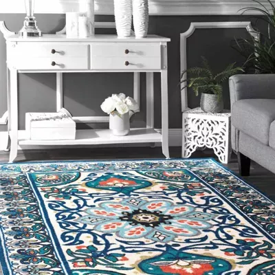 nuLoom Floral Leda Rug