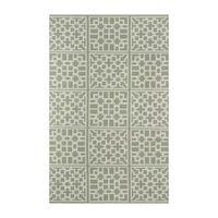 Madcap Cottage By Momeni Lake Trail Geometric Indoor Outdoor Rectangular Accent Rug