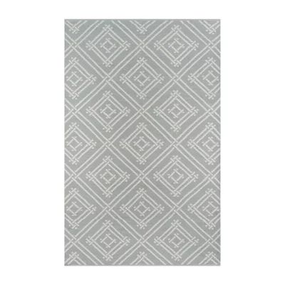 Madcap Cottage By Momeni Everglades Club Geometric Indoor Outdoor Rectangular Accent Rug