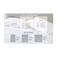 Eddie Bauer® Montlake Easy Care Flannel Sheet Set